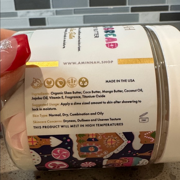 AMMINAH - Gingerbread Whipped Body Butter - Picture 5 of 6